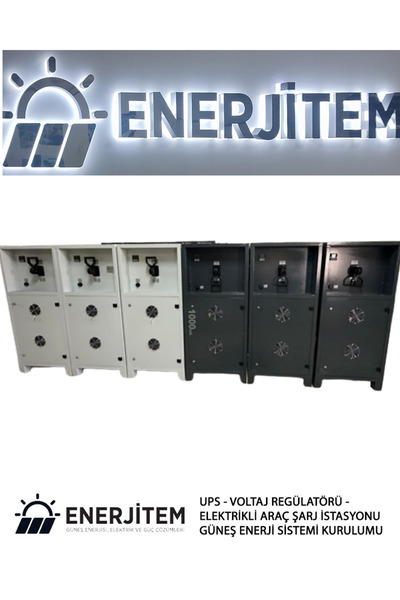 ENERJİTEM Regülatör 500 Kva Trifaze Servo Kontrollü Voltaj Regülatörü, 500 Kva Regülatör