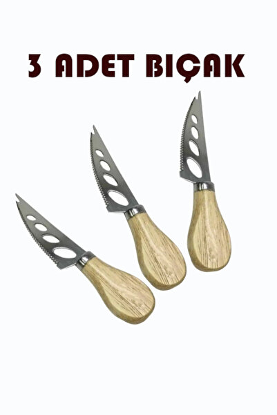 Evidol Domates Bıçağı , Servis Sunum Peynir Bıçağı , Mini Bıçak ( 3 Adet )