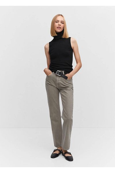 MANGO Woman Turtleneck Blouse