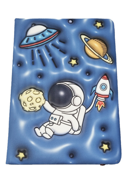 Modellino Soft Cover Diary & Memory Book Flexible Soft Textured Cover Images A5 Striped 80Y