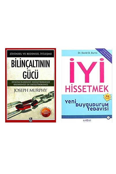Psikonet Yayınları Bilinçaltının Gücü - Joseph Murphy - İyi Hissetmek - David...