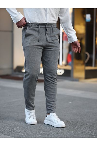 Minharir Ανδρικό παντελόνι Jogger σε Slim Fit