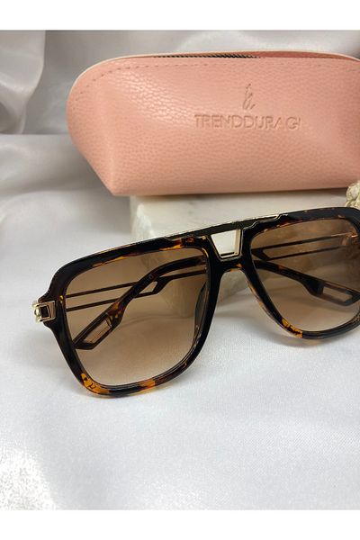 Di Caprio Dro Patterned Women's Sunglasses