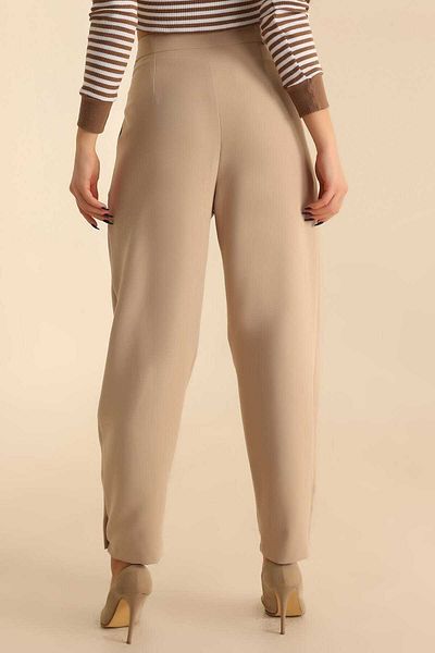 Dali Giyim Imported Scuba Crepe Fabric Front Collar Leg Buttoned Shalwar Trousers