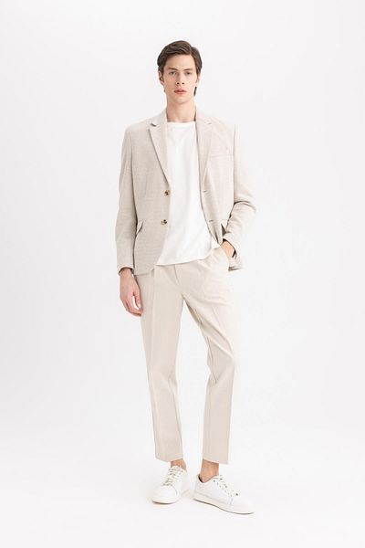 DeFacto Μοντέρνο μπουφάν Blazer με επένδυση C5990AX24SP