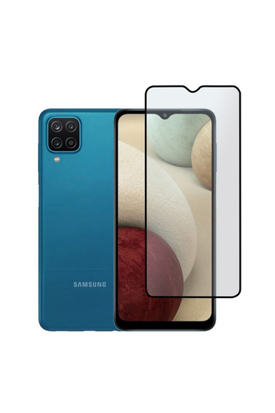 Nettech Samsung Galaxy A12 Uyumlu Tam Kaplayan Hayalet Seramik Nano Ekran Kor...