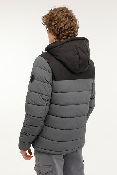 lumberjack Ανδρικό κοντό παλτό ML KLAUN 2CMH2527-001 3PR Anthracite