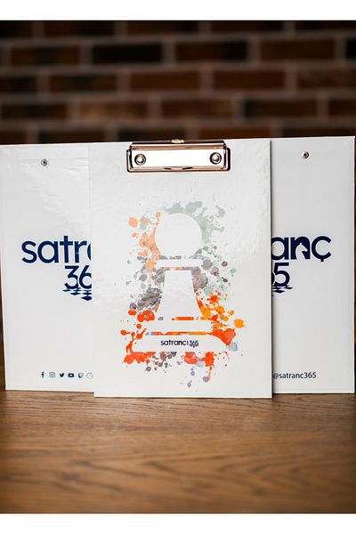 satranc365 Notation Coaster Pawn