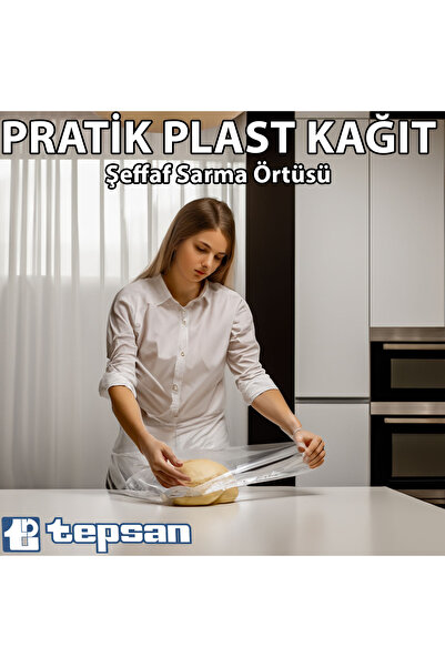 Tepsan Plast Kağıt HDPE Kasap Et süt hamur ürünleri ambalajı bloklu 5 kg x 1 ...