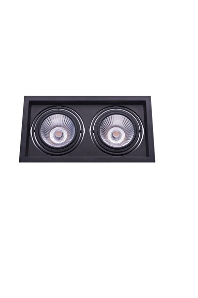 TekwaT Ar 111 Cob Led Çiftli 25 Watt Işık Sıva Altı 3000 Kelvin