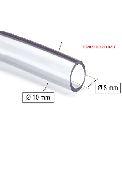 bym yapı 8 Mm 15 metre Şeffaf Terazi Hortumu Termosifon Otomobil Kapı Fitili ...