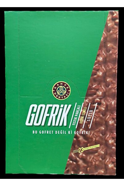 Kahve Dünyası KAHVE DÜNYASI GOFRİK SÜTLÜ FISTIK PARÇALI & FISTIK EZMELİ 33 GR...