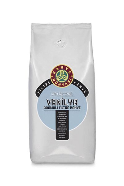 Kahve Dünyası Vanilla Flavored Filter Core Coffee 1 KG x 10 Pieces (Case)