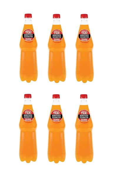 Uludağ Efsane Gazozu Portakallı 1 Lt X 6 Adet