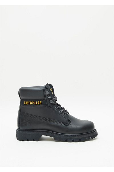 Caterpillar Colorado Γυναικείες Μαύρες Δερμάτινες Μπότες