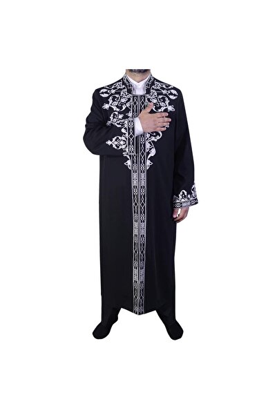 Akıncı Tekstil Siyah İmam Cübbesi Çelebi, şık ve rahat giyim seçeneği