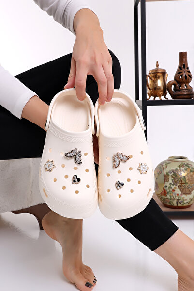 Wordex صنادل نسائية عالية النعل من Rst 225-T، شباشب مرصعة بالأحجار، شباشب صيف...