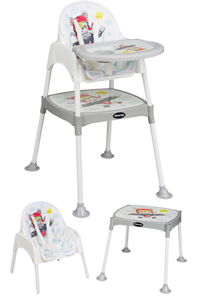 Maxi Taxi Baby Feeding Çalışma Masalı Mama Sandalyesi