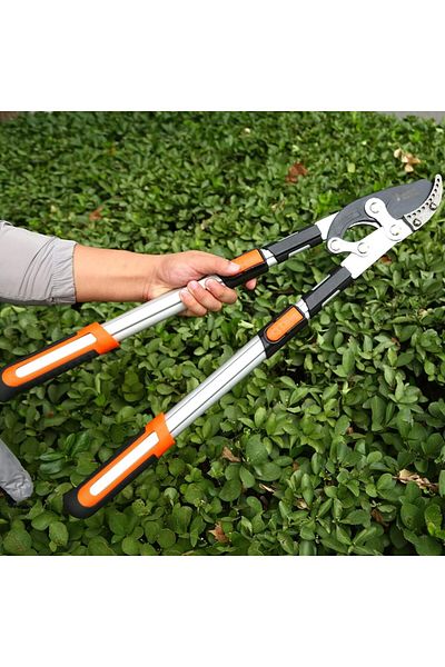 haktaş 75-110 cm Telescopic Branch Scissors - Pruning Shears with Extension