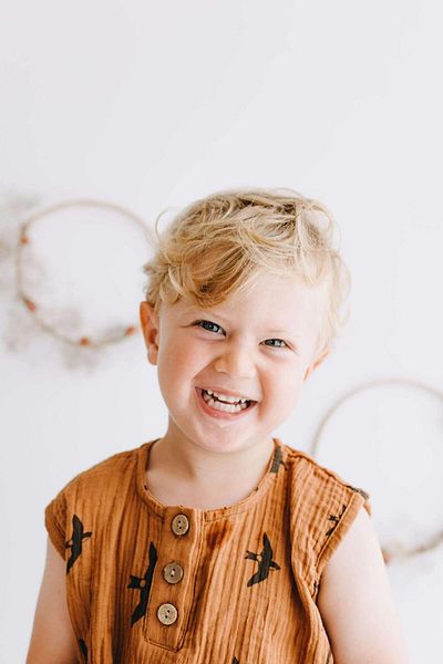 BABYBEK Noah Muslin Jumpsuit