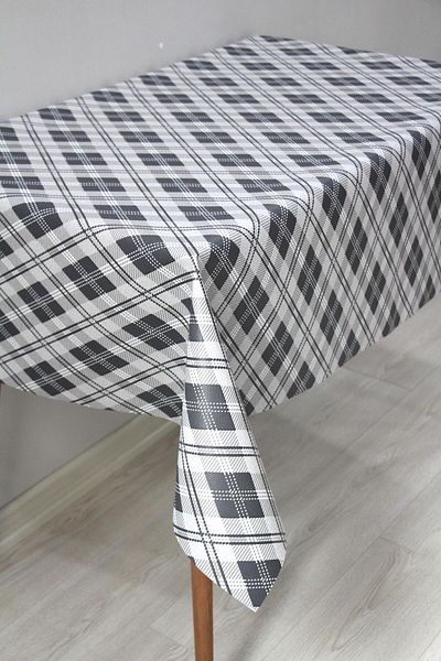 DDHOME Lined Erasable PVC Oilcloth Tablecloth 1202-4