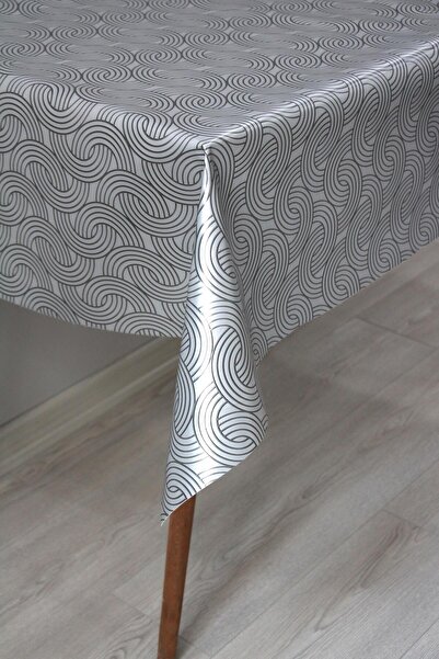 DDHOME Lined Erasable PVC Oilcloth Tablecloth 107-A