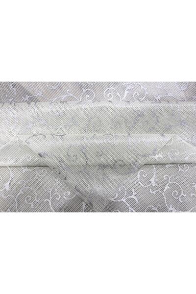 DDHOME Non-Slip PVC Wipeable Oilcloth Tablecloth 005-GRİŞAL