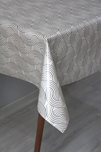 DDHOME Lined Erasable PVC Oilcloth Tablecloth 107-A