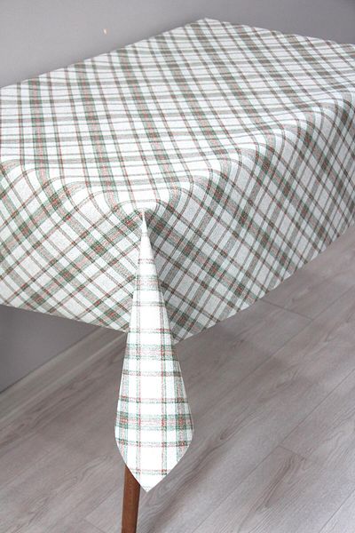 DDHOME Lined Erasable PVC Oilcloth Tablecloth 128-A