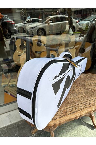 PENA MÜZİK White Guitar Case Classic