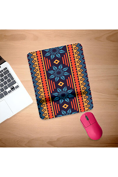 UcuruStore Ορθογώνια επιφάνεια ποντικιού με πολύχρωμο σχέδιο Star-Look και στ...