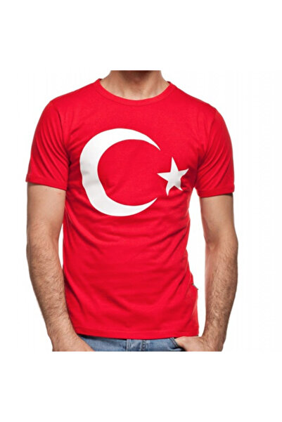 Generic Brand Tricou cu steag