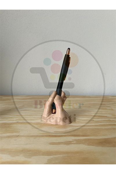 Bi'şeyler Sepeti Che vuoi,- "What do you want,- Hand Gesture Shaped Pen Holder Pen Holder