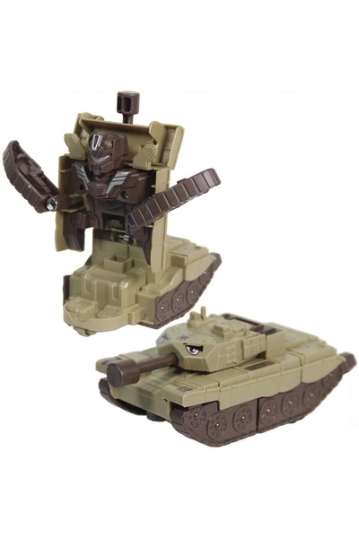 BYCEGU دبابة لعبة من سلسلة المركبات العسكرية التي تتحول إلى روبوت احتكاك