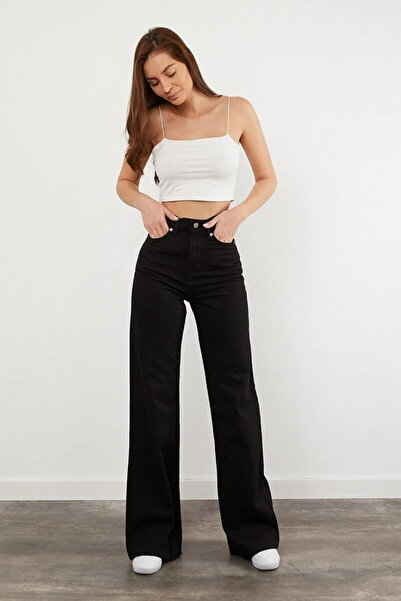 Ramrod Algonn Women's Lycra Super High Waist Loose Jeans