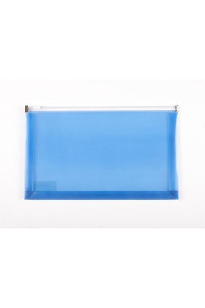 Bigpoint Gusseted Document File A4 Blue 1 Piece