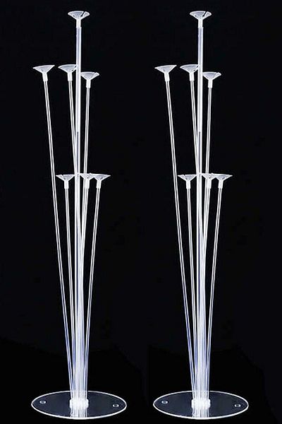 Parti Furyası 2 Pieces Balloon Decoration Stand 75 cm Double Set with 7 Sticks with Stand