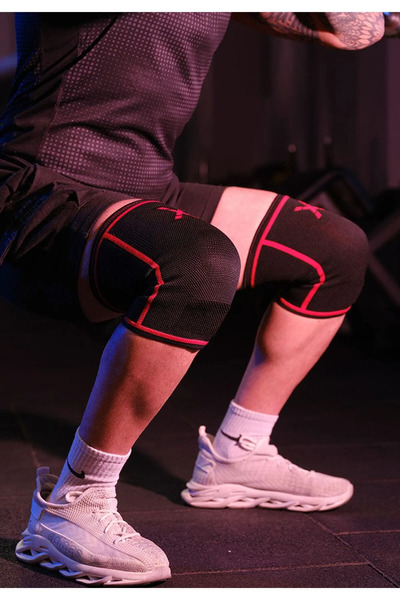 Dex Supports Lasting Energy Weight Lifting Strap Lifting Straps Pro Blue+Fitness Sports Knee Brace Knee Sleeve 2 Pack