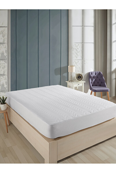 MirCotton Kapitone Fitted Full Kenar Su Sıvı Geçirmez Yatak Koruyucu Alez Çarşaf