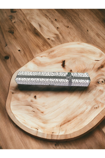 DOĞAL TAŞ CENNETİ Şakshuka Tesbih din piatră naturală - acoperit cu argint, c...