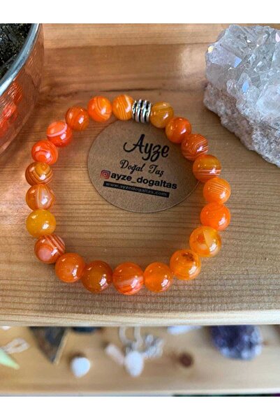 NehirTaş سوار العقيق البرتقالي المعتمد