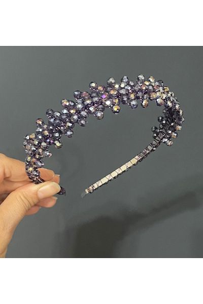 DesaAccessories Crystal Stoned Engagement, Henna, Wedding, Bridal, Maternity Crown