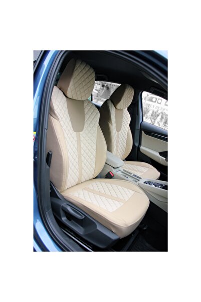 Bod Toyota Corolla Tetra Oto Koltuk Kılıfı Derili 2019-sonrası-bej