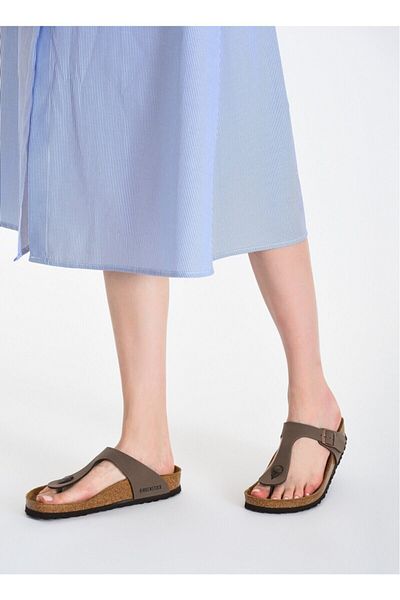 Birkenstock Кафяви унисекс чехли Gizeh 43751