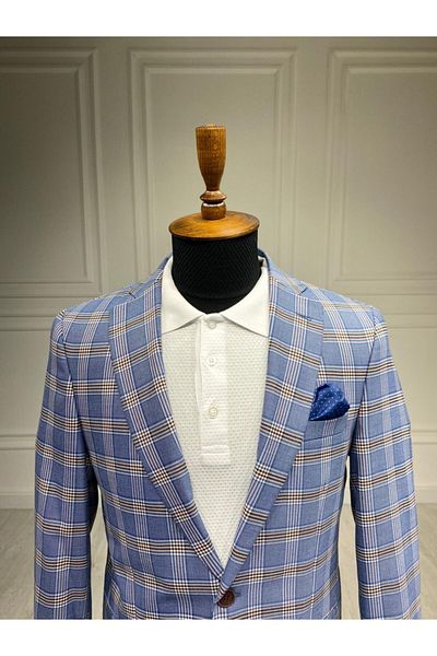 Frappoli Ανδρικό μπουφάν Blue Slim Fit