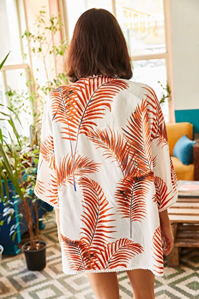 Olalook Kimono & Kaftan - Orange - Regular Fit