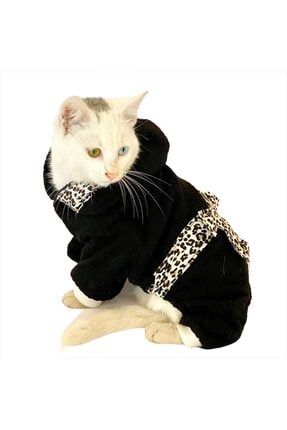Kemique Leopar Siyah Kedi Tulumu Kedi Kiyafeti Fiyati Yorumlari Trendyol
