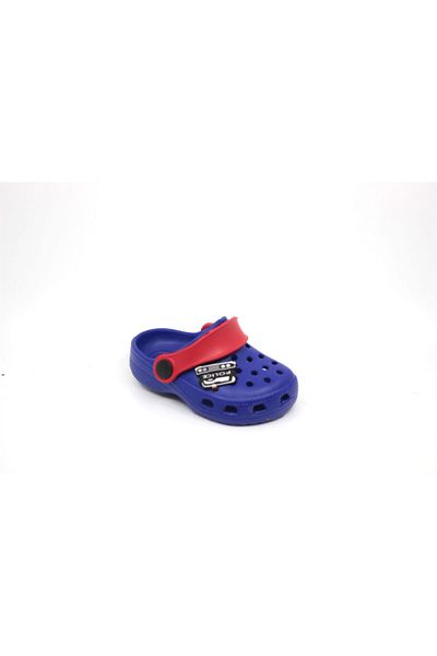 Akınal Bella Boy's Navy Blue Beach Pool Bathroom Slippers Sandals