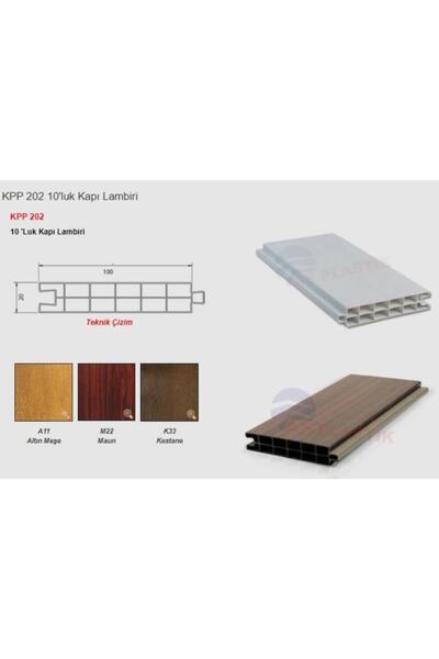 As Plastik 10 Luk Takoz Lambri 20 Mm Antrasit Gri 6 Mt