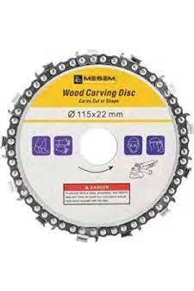 Genel Markalar 115 Mm Zincirli Ahşap Oyma Diski Zincirli Testere Disk